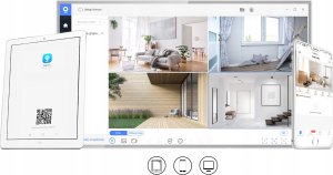 Kamera IP Zintronic Zewnętrzna Kamera Obrotowa IP V3 DARK WiFi 3MPx 7