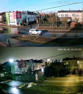 Kamera IP Zintronic Zewnętrzna Kamera Obrotowa IP V3 DARK WiFi 3MPx 9