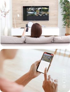 Kamera IP Zintronic Kamera  IP B5  Biała 2.8mm (109) PoE AUDIO 6