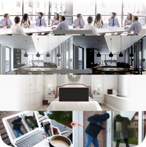 Kamera IP Zintronic Kamera  IP B5  Biała 2.8mm (109) PoE AUDIO 7