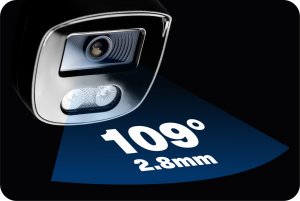 Kamera IP Zintronic Profesjonalna Kamera sieciowa PoE 5MPx B5 Szara AUDIO IP67 4