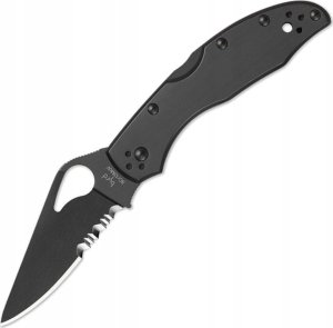 Spyderco Nóż składany Spyderco Byrd Meadowlark 2 Stainless Black Blade, Combination (BY04BKPS2) 1