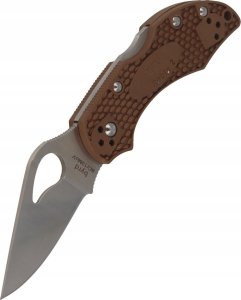 Spyderco Nóż składany Spyderco Byrd Robin 2 FRN Brown, Plain (BY10PBN2) 1