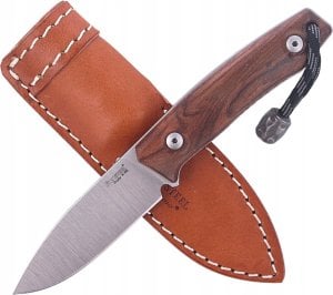 LionSteel Knives Nóż LionSteel Bushcraft Santos Wood, Satin Blade (M1 ST) 1