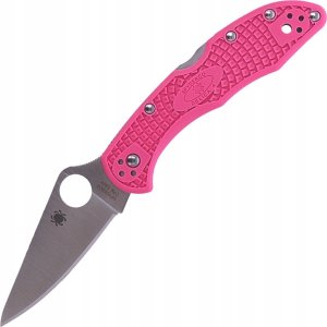 Spyderco Nóż składany Spyderco Delica 4 FRN Pink, Plain CPMS30V (C11FPPNS30V) 1