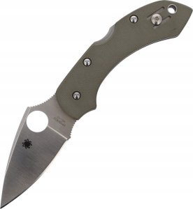 Spyderco Nóż składany Spyderco Dragonfly Folige Green G-10, Satin Plain V-10 (C28GPFG) 1