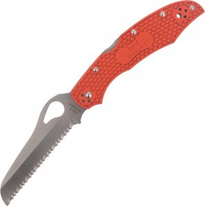 Spyderco Nóż Spyderco Byrd Cara Cara Rescue 2 FRN Orange, Spyder (BY17SOR2) 1