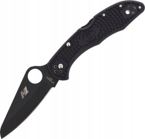 Spyderco Nóż składany Spyderco Salt 2 FRN Black, Black Blade Plain H2 (C88PBBK2) 1