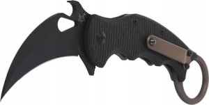 Fox Nóż składany FOX Karambit Titanium Frame Lock / Carbon Fiber, Cerakote Black Elmax (FX-599TiC) 5