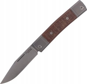 LionSteel Knives Nóż składany LionSteel bestMAN Natural Micarta, Clip Blade (BM1 CVN) 1