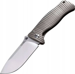 LionSteel Knives Nóż składany LionSteel SR2 Grey Titanium, Satin Sleipner by Molletta (SR2 G) 1