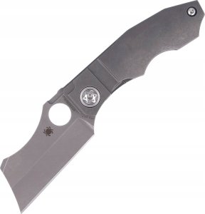 Spyderco Nóż składany Spyderco Stovepipe Titanium CPM 20CV Plain (C260TIP) 1