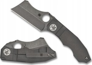 Spyderco Nóż składany Spyderco Stovepipe Titanium CPM 20CV Plain (C260TIP) 4