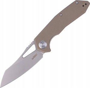 Kubey Knife Nóż składany Kubey Knife New Vagrant Tan G10, Sandblast AUS-10 (KU291B) 1