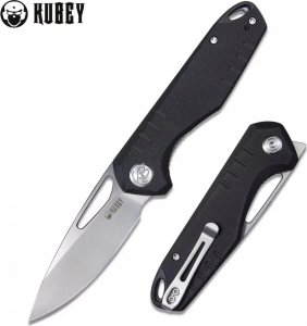 Kubey Knife Nóż składany Kubey Doris Black G10, Satin D2 (KU324A) 1