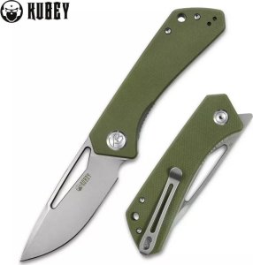 Kubey Knife Nóż składany Kubey Knife Thalia, Green G10, Bead Blasted D2 (KU331D) 1