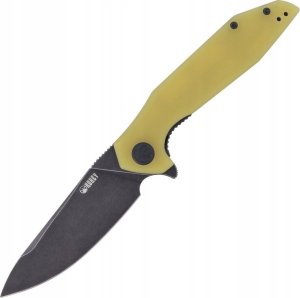 Kubey Knife Nóż składany Kubey Nova Yellow G10, Black Stonewashed D2 (KU117C) 1