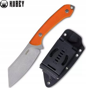 Kubey Knife Nóż Kubey Perses Orange G10, Bead Blasted D2 (KU302A) 1