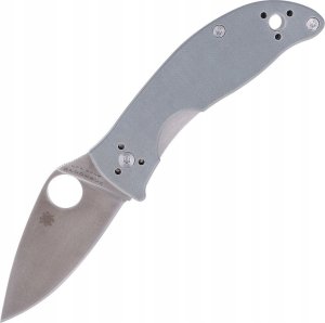 Spyderco Nóż składany Spyderco Alcyone G-10 Grey, CTS BD1N Plain (C222GPGY) 1