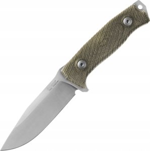 LionSteel Knives Nóż LionSteel M5 Green Canvas Micarta, Satin Blade Sleipner (M5 CVG) 1