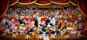 Clementoni Puzzle 13200 el. Disney Orkiestra (38010) 2