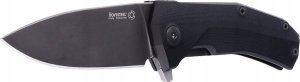 LionSteel Knives Nóż składany LionSteel KUR Black G10, Black Stonewashed Sleipner by Molletta (KUR BBK) 2