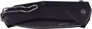 LionSteel Knives Nóż składany LionSteel KUR Black G10, Black Stonewashed Sleipner by Molletta (KUR BBK) 7