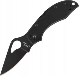 Spyderco Nóż składany Spyderco Byrd Robin 2 Stainless Black Blade, Plain (BY10BKP2) 1