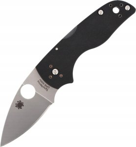 Spyderco Nóż składany Spyderco Lil' Native G-10 Black Mid Back Lock Plain (C230MBGP) 1