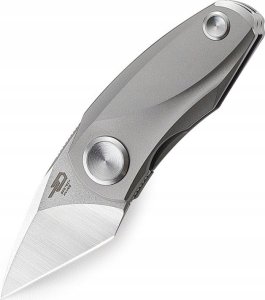 Bestech Knives Nóż składany Bestech Tulip Frame Lock Grey Titanium, Stonewash / Satin M390 by Ostap Hel (BT1913A) 1