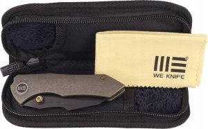 WE Knife Nóż składany WE Knife High-Fin Bronze Titanium, Black Stonewashed CPM 20CV by Gavko Knives (WE22005-2) 3