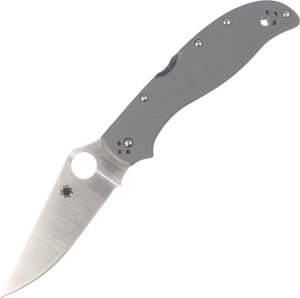 Spyderco Nóż składany Spyderco Stretch 2 XL Gray G-10, CPM Cru-Wear Plain (C258GPGYCW) 1