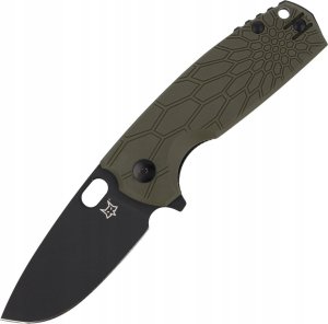 Fox Nóż składany Fox Core OD Green FRN, Cerakote Black N690 by Jesper Voxnaes (FX-604 OD) 1