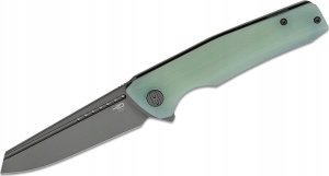 Bestech Knives Nóż składany Bestech Slyther Transparent G10, Grey Titanized 14C28N (BG51B-3) 1