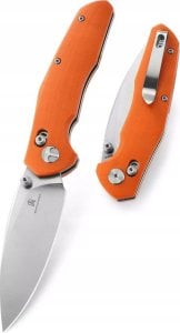 Bestech Knives Nóż składany Bestechman Ronan Orange G10, Satin 14C28N (BMK02C) 1