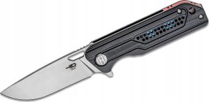 Bestech Knives Nóż składany Bestech Circuit Black G10, Satin K110 (BG35A-1) 1