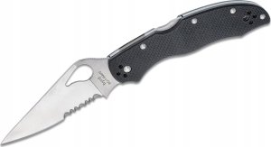 Spyderco Nóż składany Spyderco Byrd Harrier 2 Black G-10, Combo Edge 8Cr13MoV (BY01GPS2) 1