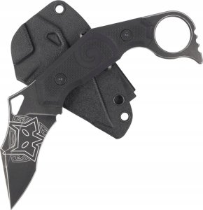 Fox Nóż FOX Moa Karambit Black G10, Black Idroglider N690Co by Jared Wihongi (FX-651) 1