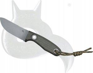 Fox Nóż BlackFox Viator Grey Micarta, Satin D2 by Alfredo Doricchi (BF-731 D2 MG) 1