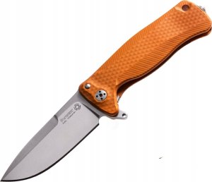 LionSteel Knives Nóż składany LionSteel SR22A Orange Aluminum, Satin Sleipner by Molletta 1