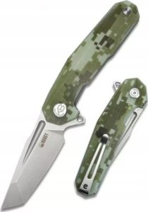 Kubey Knife Nóż Kubey Carve Camo G10, Bead Blasted AUS-10 (KB237H) 1