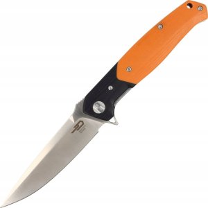 Bestech Knives Nóż składany Bestech Swordfish Black / Orange G10, Satin D2 (BG03C) 1