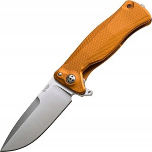 LionSteel Knives Nóż składany LionSteel SR11A Orange Aluminium, Satin Sleipner by Molletta 1