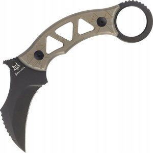 Fox Nóż FOX Tribal K Karambit Titanium Bronze, Black PVD M390 by Doug Marcaida (FX-803 TiPVD) 1