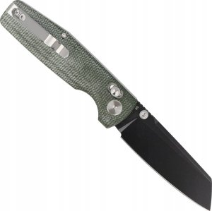 Bestech Knives Nóż składany Bestech Slasher Green Micarta, Black Stonewashed D2 (BG43B-2) 1