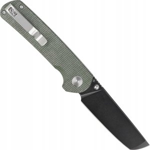 Bestech Knives Nóż składany Bestech Sledgehammer Green Micarta, Black Stonewashed D2 (BG31B-2) 1