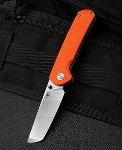 Bestech Knives Nóż składany Bestech Sledgehammer Orange G10, Satin / Stonewashed D2 (BG31A-1) 1