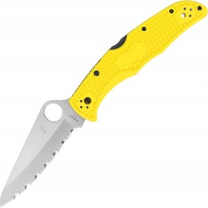 Spyderco Nóż składany Spyderco Pacific Salt 2 FRN Yellow 1