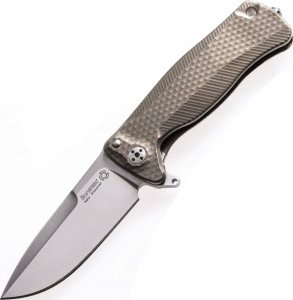 LionSteel Knives Nóż składany LionSteel SR22 Bronze Titanium 1