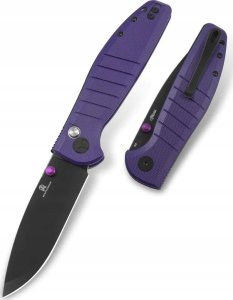 Bestech Knives Nóż składany Bestechman Goodboy Purple G10, Black DLC D2 by Keanu Alfaro (BMK04F) 1